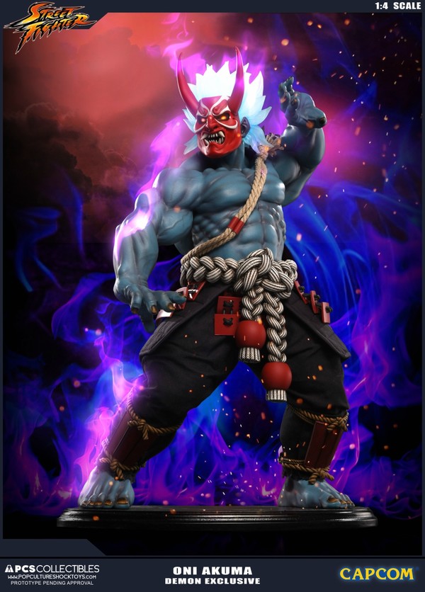 Oni (Summer Demon, PCS Exclusive), Super Street Fighter IV: Arcade Edition, Ultra Street Fighter IV, Premium Collectibles Studio, Pre-Painted, 1/4